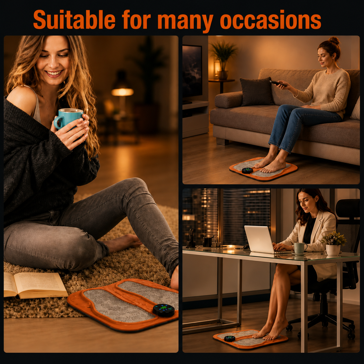 Relieve Foot Pain in Minutes — From the Comfort of Your Home